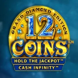 12 Coins Grand Diamond Edition slot visual from Wazdan available on herculesscasino.com