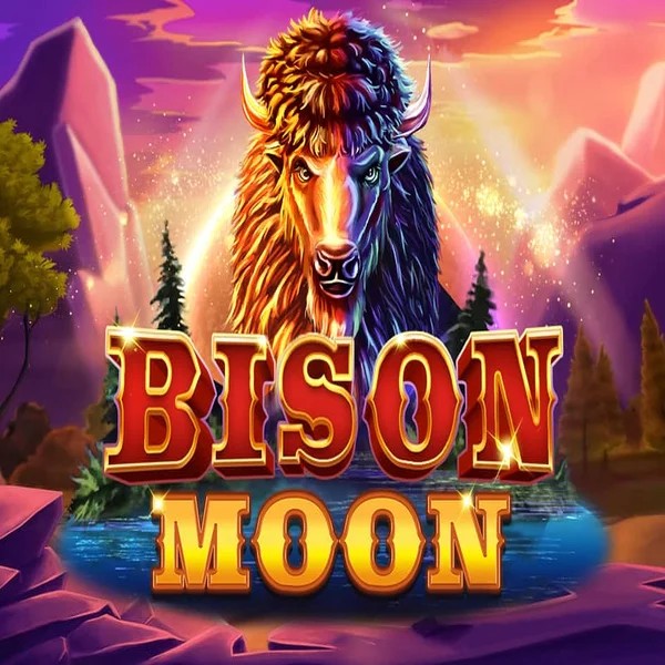 Bison Moon logo by Northern Lights Gaming at Hercules Casino
