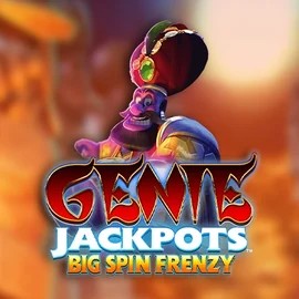 Genie Jackpots: Big Spin Frenzy logo by Blueprint Gaming at Hercules Casino
