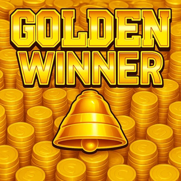 Slots logo of Golden Winner from Inspired Gaming at Hercules Casino