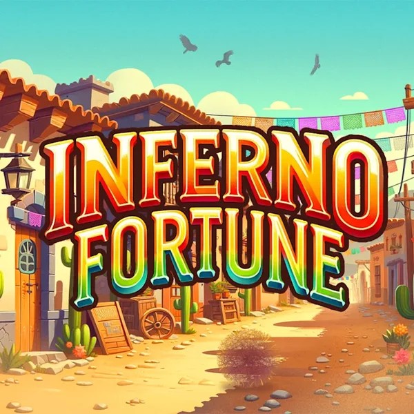 Logo of Inferno Fortune from Atomic Slot Lab at Hercules Casino
