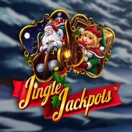 Jingle Jackpots slot visual from Dragon Gaming available on herculesscasino.com