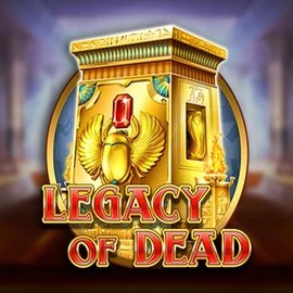 Legacy of Dead casino game by Play'n GO – featured logo at Hercules Casino