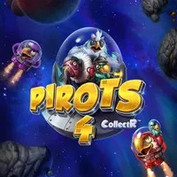 Pirots 4 logo by ELK Studios Hercules Casino