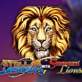 Enjoy Stellar Jackpots with Serengeti Lions by Lightning Box Game – logo hosted on herculesscasino.com